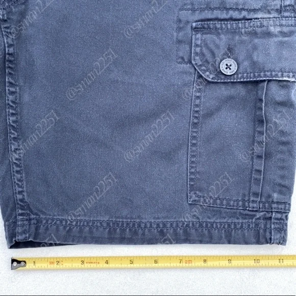 Polo by Ralph Lauren Ripstop Men Cargo Shorts in Blue NWOT! - Picture 6 of 12
